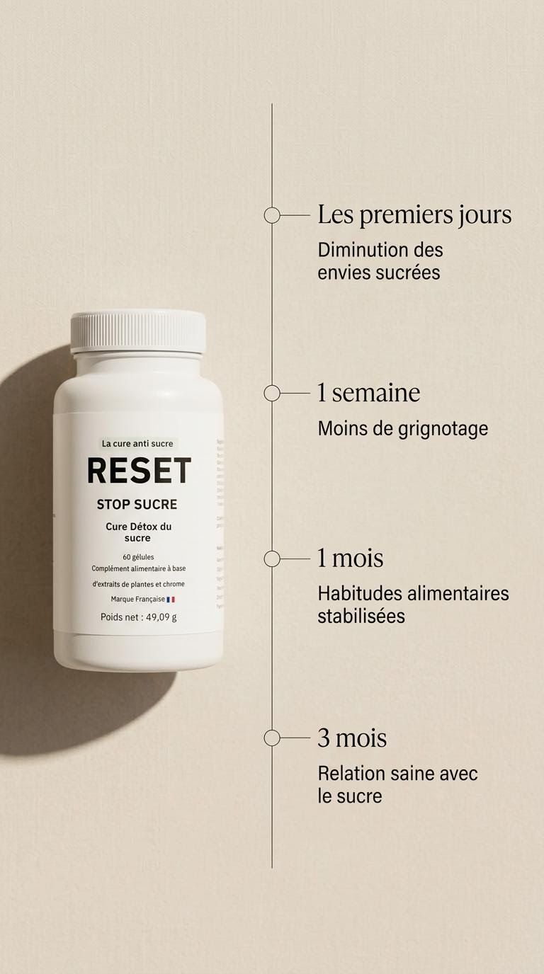 RESET –  CURE STOP SUCRE