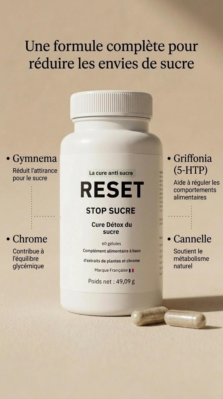RESET –  CURE STOP SUCRE